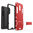 Slim Armour Tough Shockproof Case & Stand for Samsung Galaxy J8 - Red